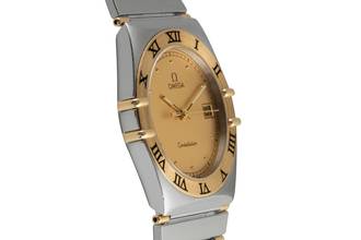Thumbnail von Omega Constellation Quartz Stahl / Gold Quarz Herrenuhr Ref. 1310.10.00 Klassiker