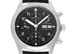 Thumbnail von IWC Fliegeruhr Chronograph Flieger Chronograph Ref.IW3706 1994 original Box sehr gut Vintage