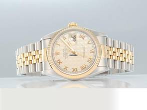 Thumbnail von Rolex Datejust 36 36mm 16233 1994 Edelstahl Gelbgold 750 Automatik Stahl Gold