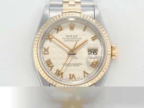  Rolex Datejust 36 36mm 16233 1994 Edelstahl Gelbgold 750 Automatik Stahl Gold 
