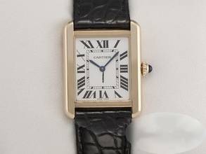 Thumbnail von Cartier Tank Solo Lady Tank Solo Edelstahl Gelbgold 750 2021 W5200002 Stahl Gold Damen