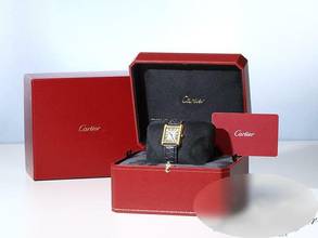 Thumbnail von Cartier Tank Solo Lady Tank Solo Edelstahl Gelbgold 750 2021 W5200002 Stahl Gold Damen