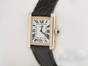 Thumbnail von Cartier Tank Solo Lady Tank Solo Edelstahl Gelbgold 750 2021 W5200002 Stahl Gold Damen