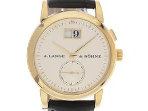  A. Lange & Söhne Saxonia Großdatum Ref.105.022 2007 Original Box sehr gut Vintage 