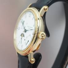 Thumbnail von Patek Philippe Complications Moonphase 5015 Gold 18k/750 Box+Papiere Full Set