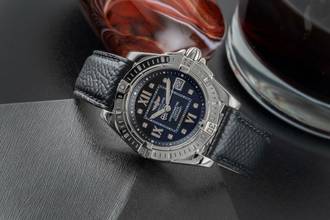 Thumbnail von Breitling Galactic 32 Cockpit Galactic 32 Date Diamond Edelstahl Quarz Damenuhr Ref. A71356