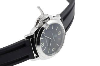 Thumbnail von Panerai Luminor Base Logo Stahl Handaufzug Herrenuhr Ref. PAM01000