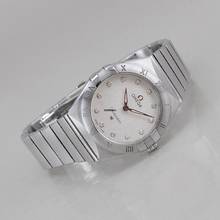 Thumbnail von Omega Constellation Quartz Manhattan Quartz 18k Sedna Gold Diamantindexe Ø 28 mm Full Set Top Zustand