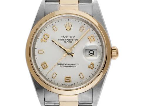  Rolex Oyster Perpetual Date Ref.15203 2000 Full Set sehr gut Vintage 