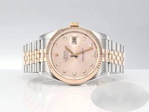Thumbnail von Rolex Datejust 36 36mm 116231 2011 Stahl Rosegold 750 Diamanten Automatik