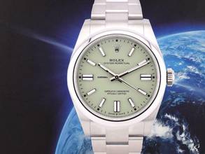Thumbnail von Rolex Oyster Perpetual 41mm Ref. 134300 Pistacchio Dial New