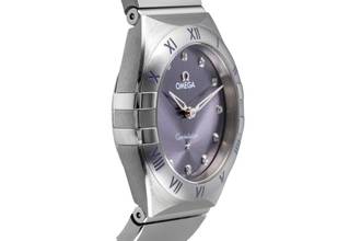 Thumbnail von Omega Constellation Ladies Diamant-Zifferblatt Stahl Damen Ref.131.10.28.60.60.002 B&P