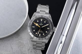  Tudor Black Bay Pro Edelstahl Automatik Herrenuhr Ref. M79470-0001 B&P 2022 