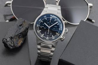 Thumbnail von IWC Aquatimer Chronograph Stahl Automatik Herrenuhr Ref. IW371928 Papiere