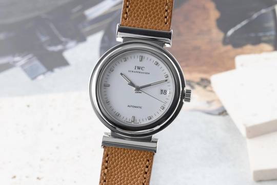  IWC Da Vinci Schaffhausen Da Vinci Edelstahl Automatik Herrenuhr Ref. IW352801 Klassiker 