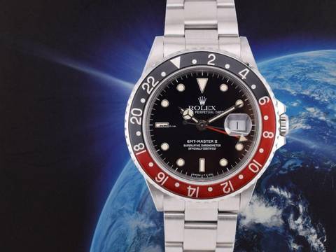  Rolex GMT-Master II 16760 Fat Lady Full Set 1988 Top Condition 