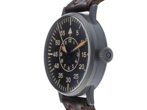  Laco Fliegeruhr B-Uhr WW2 Navigator Ref.23883 original Box sehr gut Vintage 