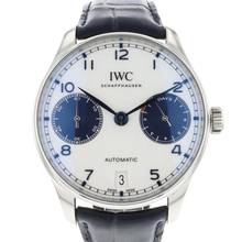  IWC Portugieser Automatik 7-Days Steel White Dial 99.9% New 