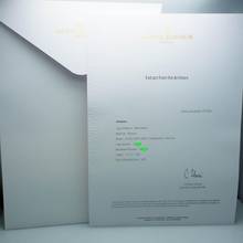 Thumbnail von Vacheron Constantin Patrimony Retrograde Platinum 950 47245/000p-8789 Box+Extract