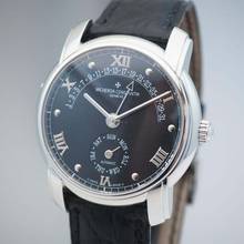 Thumbnail von Vacheron Constantin Patrimony Retrograde Platinum 950 47245/000p-8789 Box+Extract