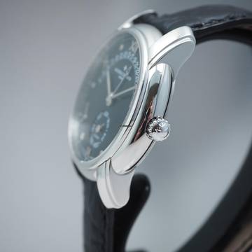  Vacheron Constantin Patrimony Retrograde Platinum 950 47245/000p-8789 Box+Extract 