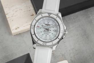  Breitling Superocean II 42 Stahl Automatik Herrenuhr Ref. A17365D2/A766 B&P 2016 