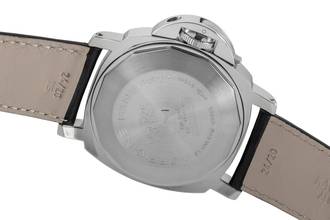 Thumbnail von Panerai Luminor Marina Automatic Datum Edelstahl Herrenuhr Ref. PAM00104