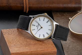 Thumbnail von Jaeger-LeCoultre Heraion Stahl / Gold Quarz Herrenuhr Ref. 112.5.08 Klassiker