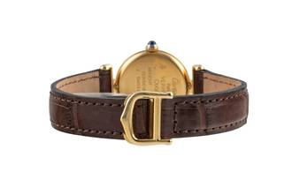 Thumbnail von Cartier Colisée must de Cartier Vermeil Ivory Roman Dial Ref. 590002