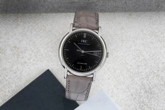 Thumbnail von IWC Portofino Automatic Schaffhausen Portofino Automatik Datum Edelstahl Herrenuhr Ref. IW353304