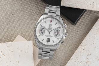 Thumbnail von TAG Heuer Grand Carrera Chronograph Automatik Stahl Ref. CAV511B
