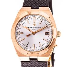 Thumbnail von Vacheron Constantin Overseas 41 Rosegold Silver – 4500v/000r-b127 – like NEW – 2018 Full Set