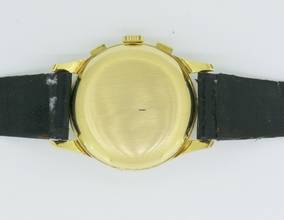 Thumbnail von Breitling Triple calendar moonphase 18Karat Gold Rare vintage watch