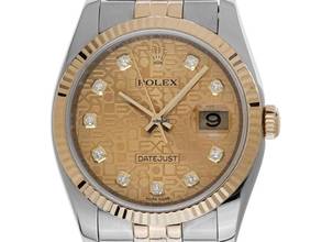 Thumbnail von Rolex Datejust 36 Ref.116233 2008 Full Set sehr gut Vintage