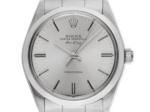 Thumbnail von Rolex Air King Oyster Perpetual Air King Precision Ref.5500 1988 Full Set sehr gut Vintage