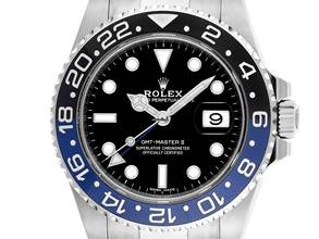  Rolex GMT-Master II Batman Ref.116710BLNR 2016 Full Set wie Neu Vintage 