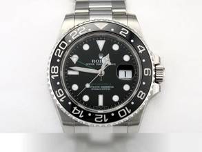  Rolex GMT-Master II 116710ln 2008 Edelstahl Automatik Stahl Stainless Steel Oyster-band Chronometer Black Dial 