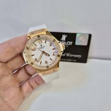 Thumbnail von Hublot Big Bang 38 mm Alpine Ouro Rosé & Diamonds 38mm Quartz Completo