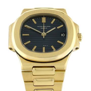  Patek Philippe Nautilus Blue Index Dial B+P 