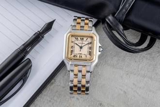 Thumbnail von Cartier Panthère Lady Stahl / Gold Datum Damenuhr Ref. 83083242 Klassiker