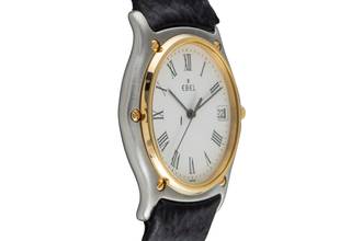 Thumbnail von Ebel Classic Wave Stahl / Gold Herrenuhr Ref. E1187141