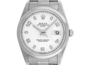 Thumbnail von Rolex Oyster Perpetual Date Ref.15200 2001 Full Set sehr gut Vintage Oyster Perpetual Date
