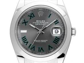  Rolex Datejust 41 Wimbledon Ref.126300 2024 Full Set Ungetragen 