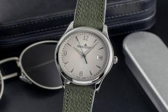  Jaeger-LeCoultre Master Control Date Stahl Automatik Ref. Q1548420 176.8.40.S Papiere 