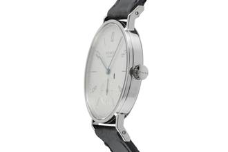 Thumbnail von NOMOS Tangente Glashütte Tangente Edelstahl Handaufzug Herrenuhr Ref. 101 Box & Papiere