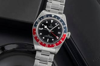 Thumbnail von Tudor Black Bay GMT Edelstahl Automatik Herrenuhr Ref. 79830RB-0001 B&P