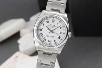 Thumbnail von Rolex Air King 34 White Dial Oyster Edelstahl Automatik Ref. 114200 M-Serie