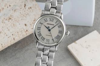 Thumbnail von Montblanc Star Meisterstück Star Date 36mm Edelstahl Automatik Herrenuhr Ref. 7042