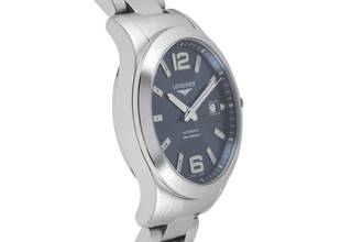 Thumbnail von Longines Conquest Edelstahl Automatik Ref. L3.676.4.99.6 B&P 2021
