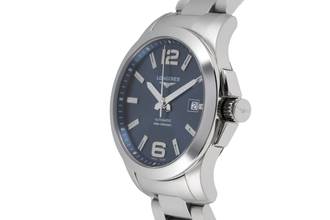 Thumbnail von Longines Conquest Edelstahl Automatik Ref. L3.676.4.99.6 B&P 2021
